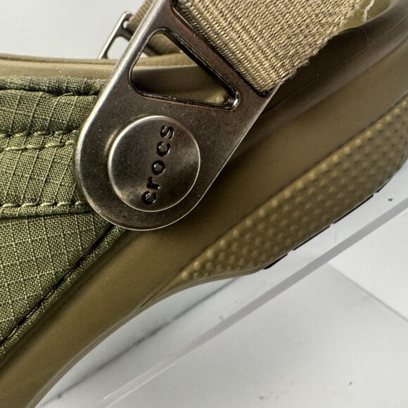 Crocs X Unisex Khaki Green M6/W8 Clog Rubber Casual Museum of Peace & Quiet Clas main image 3